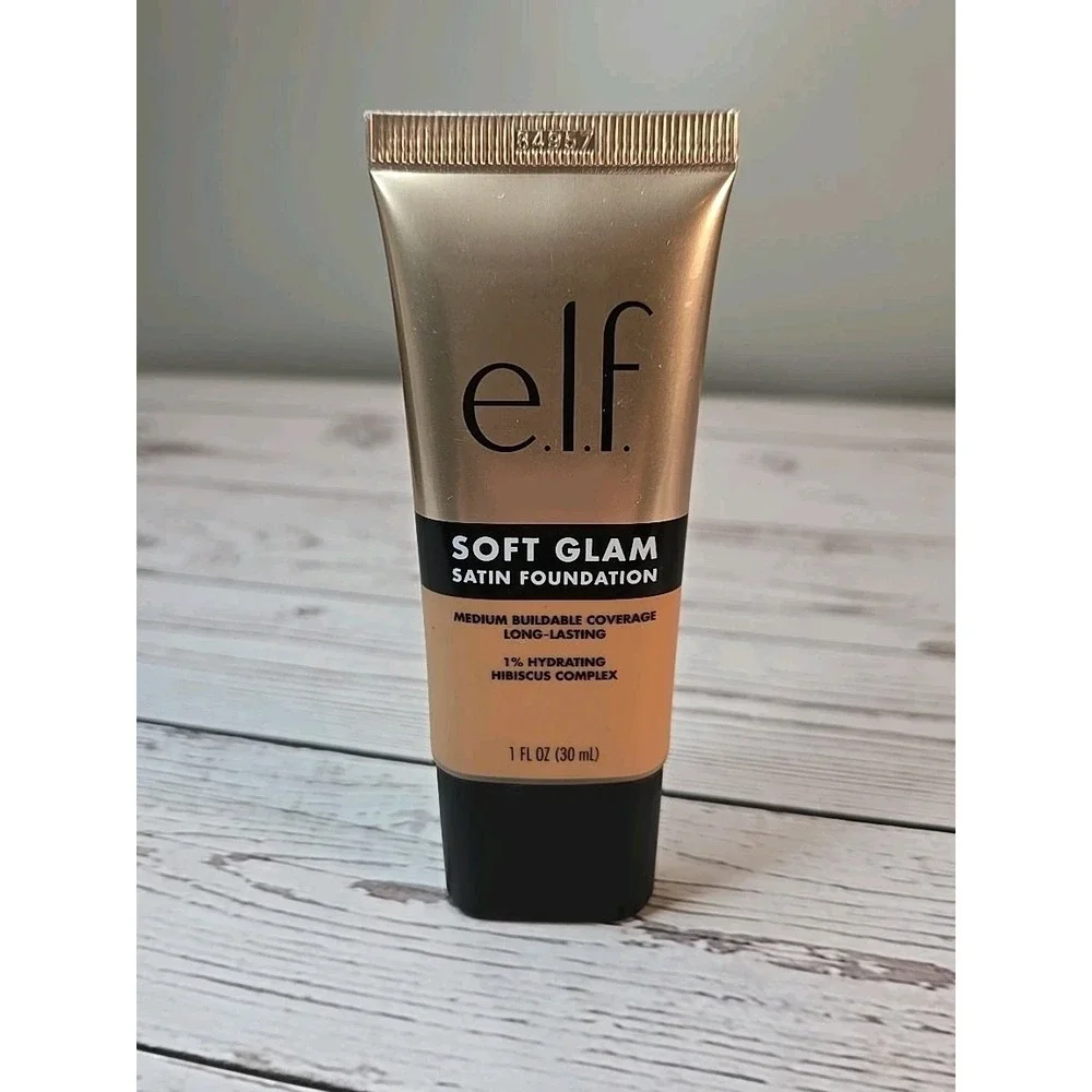 2 Pack - E.L.F. Soft Glam Foundation Medium Coverage‎ Long-Lasting, 44 Tan Cool